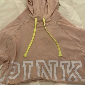Victoria Secret Cropped Hoodie